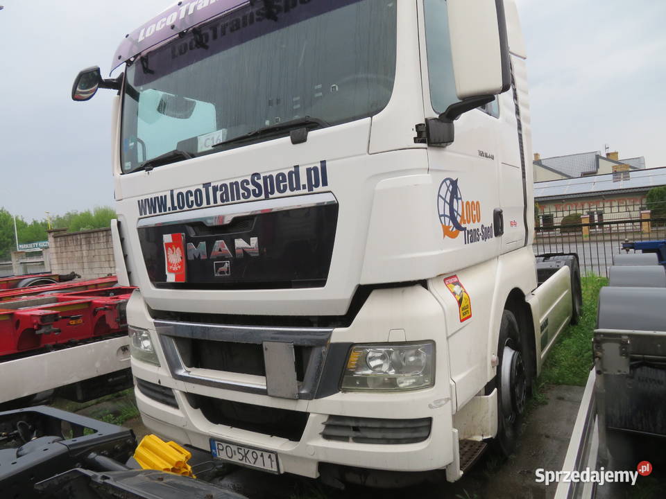 Syndyk sprzeda ciągnik siodłowy MAN TGX 2009 Syndyk sprzeda wielkopolskie Poznań