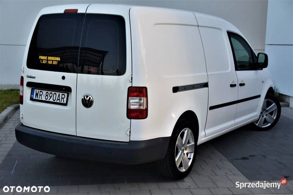 Volkswagen Caddy Maxi 20 Tdi 2008r Klima nieuszkodzony Radom