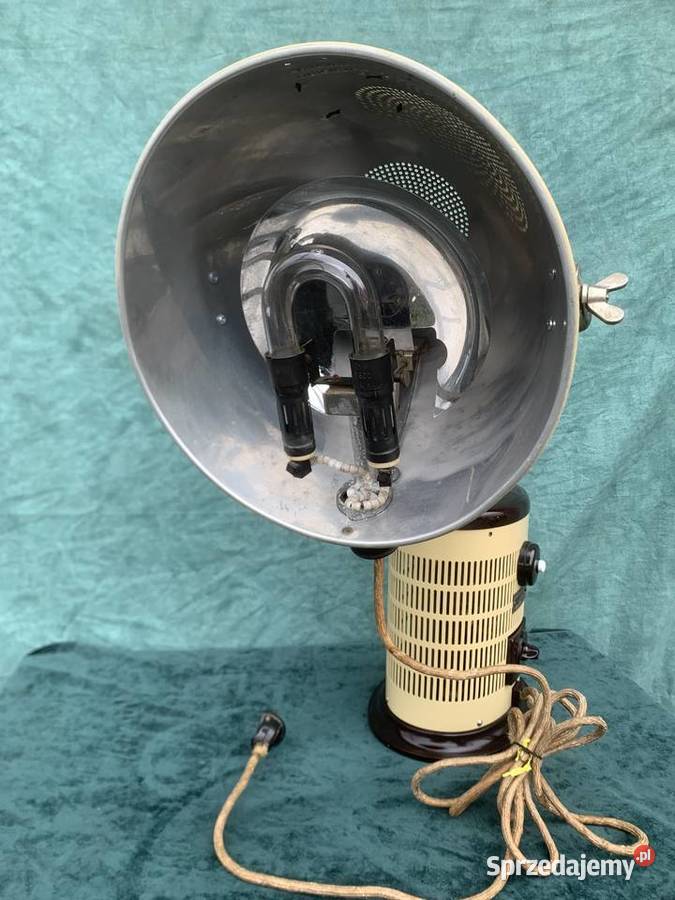 Stara lampa kwarcowa przedwojenna HANAU Antyki, Sztuka, Kolekcje łódzkie sprzedam