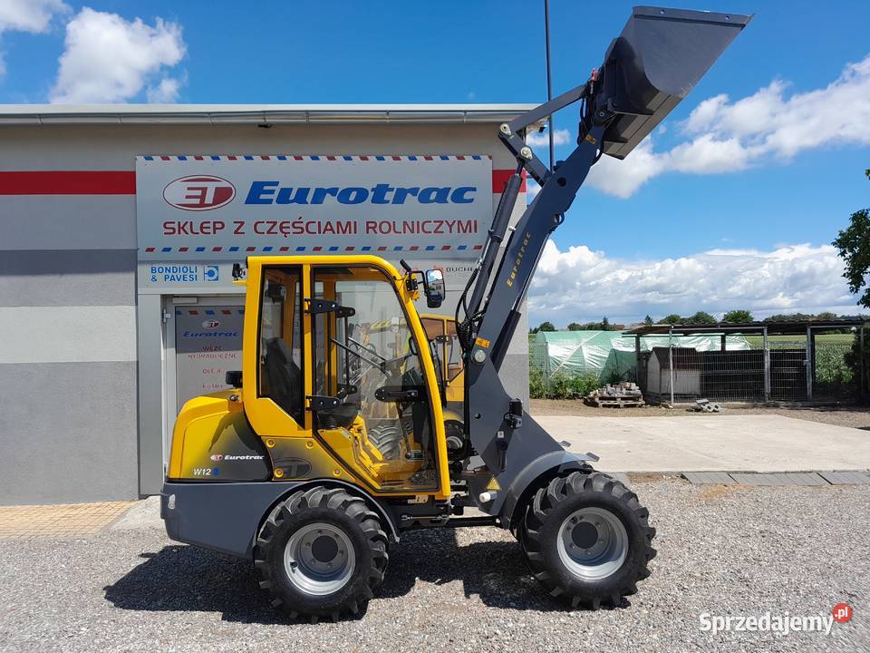 Ładowarka przegubowa EUROTRAC W12 KUBOTA V1505 Rok produkcji 2023 Koparko ładowarki łódzkie Kutno