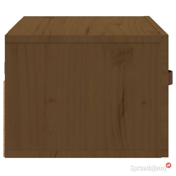 Szafka nocna wisząca 40x295x22 miodowy brąz Pozostałe Warszawa