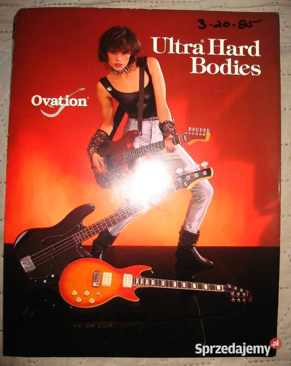 Ovation Ultra Hard Bodies Guitars katalog pomorskie Kępice sprzedam