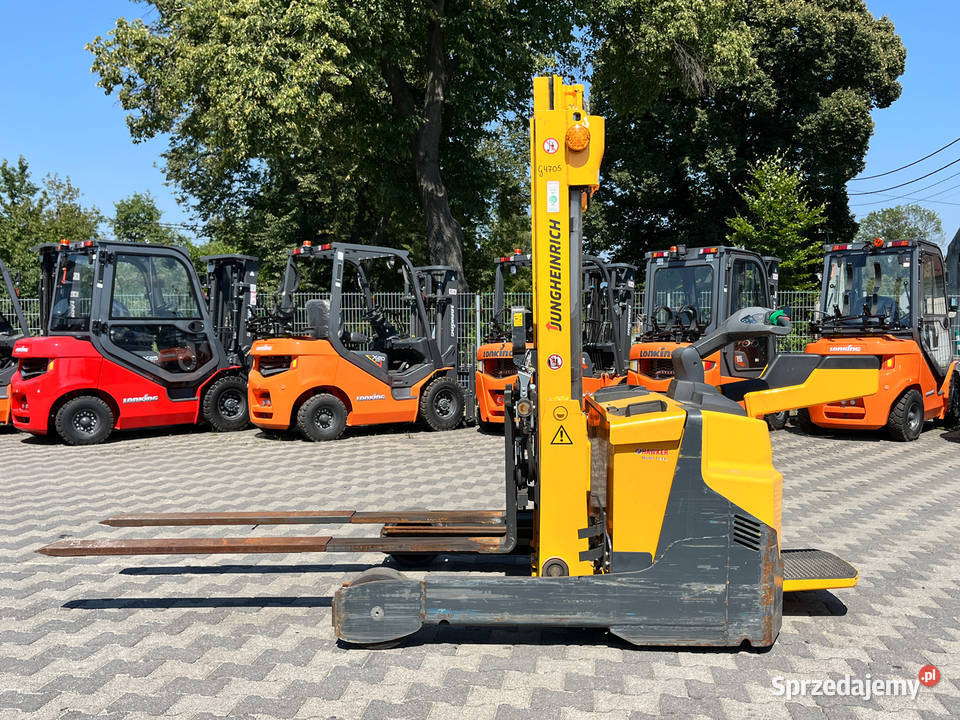 Wózek elektryczny podnośnikowy z masztem Jungheinrich Kęty