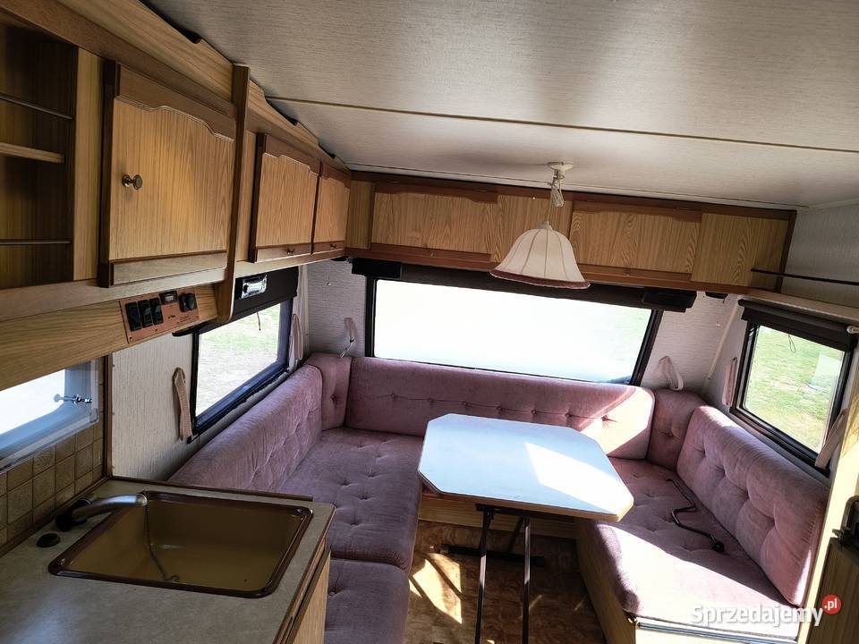 Sprzedam przyczepę kempingową cabby Dlx 532 łódzkie Łękińsko