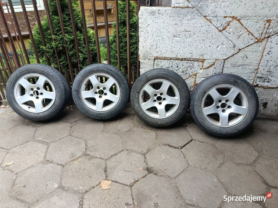 Felgi aluminiowe r15 do VW z oponami zimowymi aluminiowe sprzedam