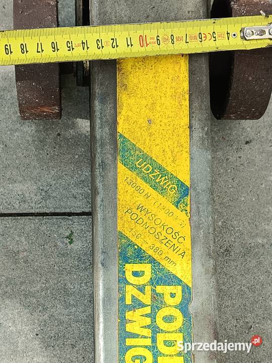 Podnośnik dźwigowy ręczny Kruszwica sprzedam
