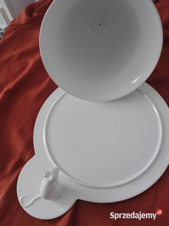 Osłonka porcelanowa duża na sery