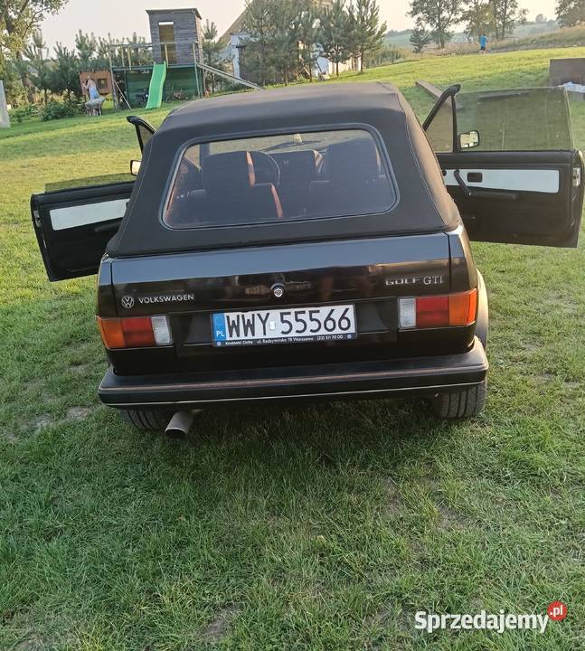 Volkswagen Golf 1 Cabrio manualna Golf Golf Trzepowo