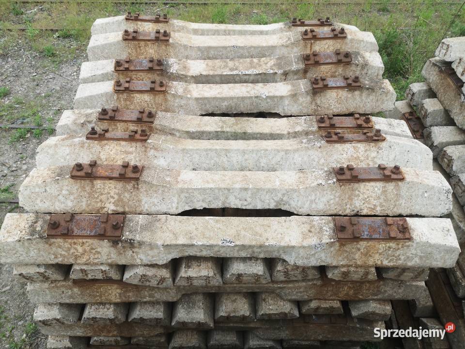SKUP Podkłady Kolejowe Betonowe SZWELE Cała Piotrków Trybunalski