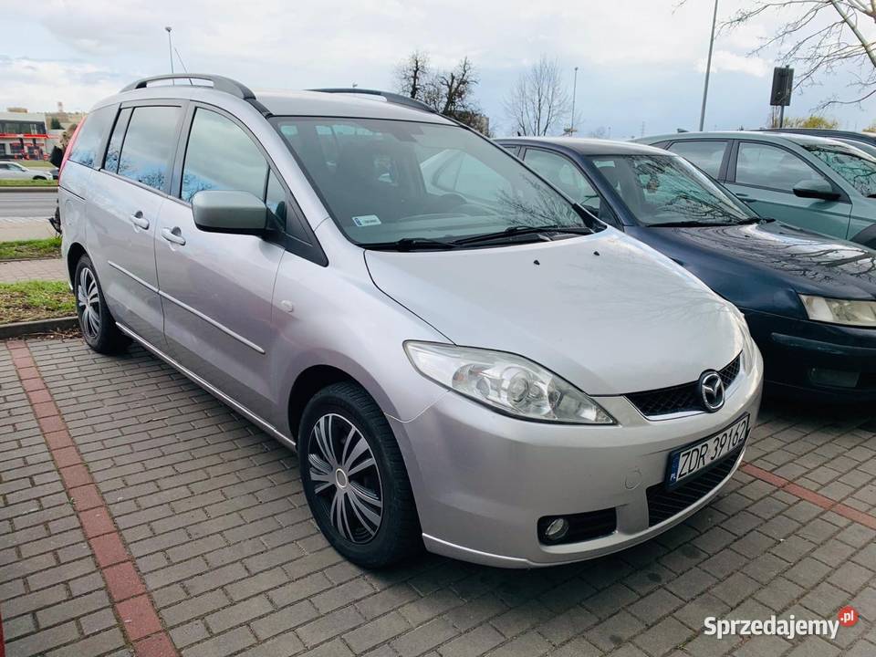 Mazda 5 LPG 7 osobowa centralny zamek Szczecin