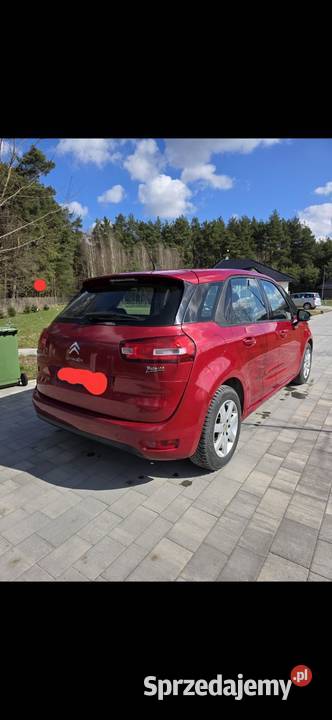 Citroen C4 Picasso 16 HDi 115 Pierwszy pierwszy właściciel Reda