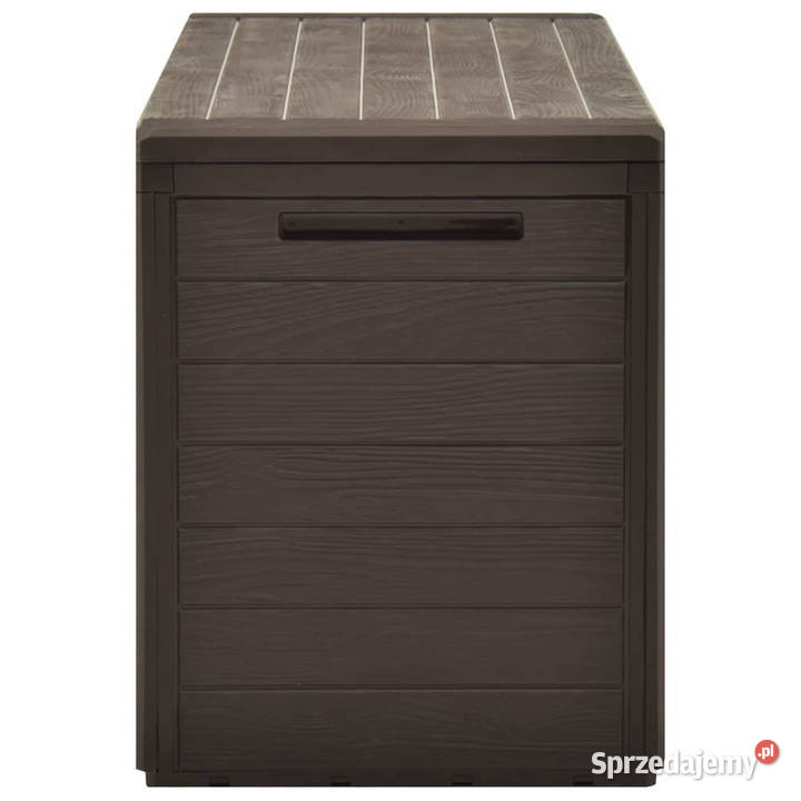 Skrzynia ogrodowa brązowa 116 x 44 x 55 WM49443 Warszawa