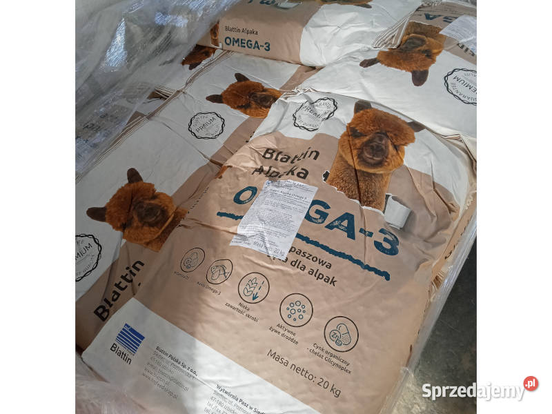 Blattin Alpaka Omega 3 mieszanka paszowa alpak Reda sprzedam