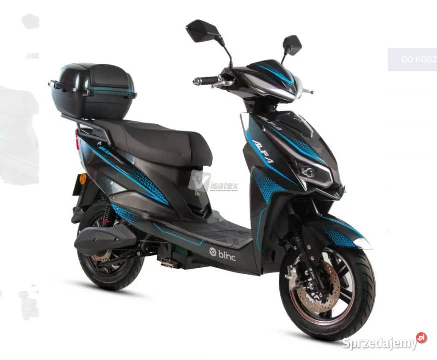 Skuter elektryczny BLINC ALFA 2000W 2000cm3 Wrocław sprzedam