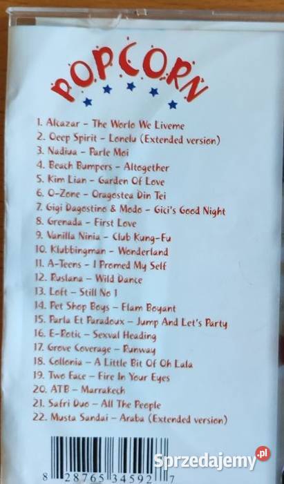 popcorn składanka muzyka cd Kielce
