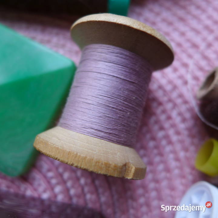 Oryginalne nici VINTAGE PAMIĄTKA PRL szpulki Pozostałe Warszawa sprzedam