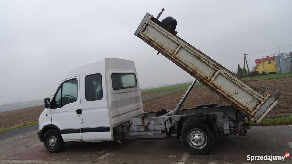 Renault MASTER kiper wywrotka doka 7osób dubel manualna