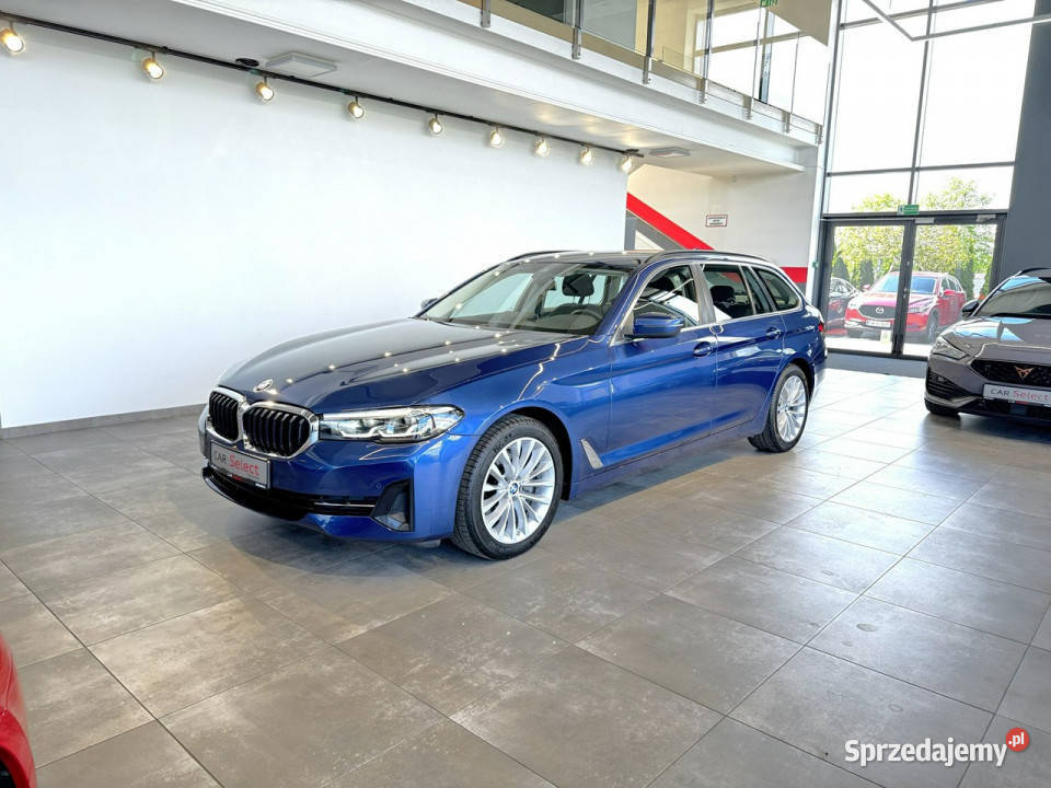 BMW 520 d Touring mHEV 190 automat 2021 r salon ESP sprzedam