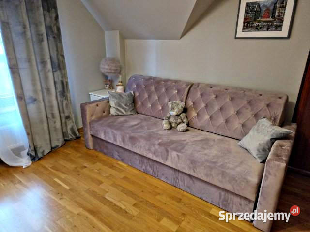 Sofa kanapa rozkładana do spania NOWA pojemnik Wadowice sprzedam