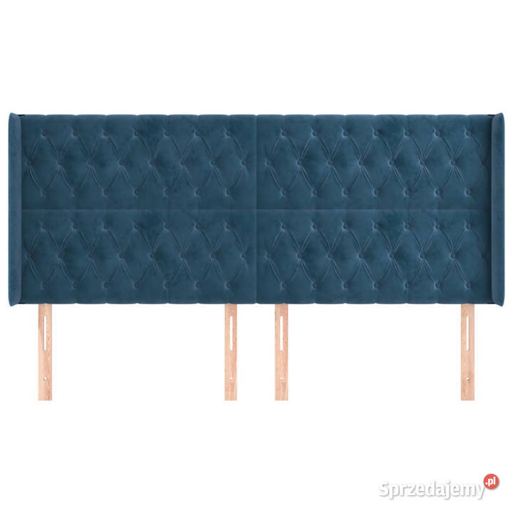 Zagłówek uszak ciemnoniebieski 203x16x118128 Warszawa