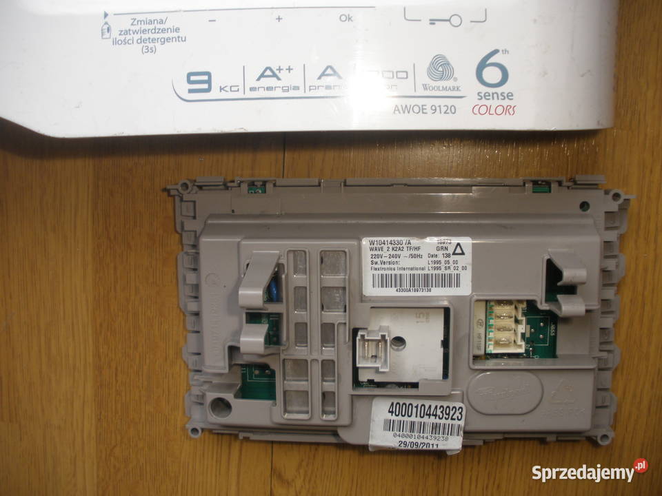 Programator moduł Whirlpool AWOE9120 pralka Warszawa