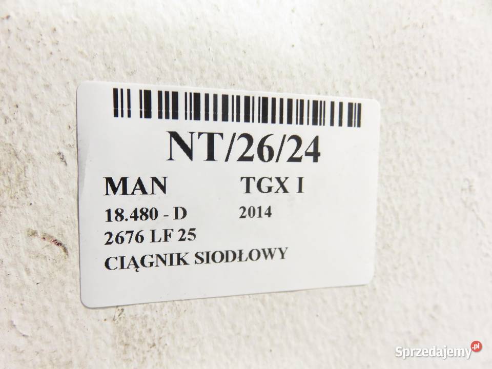 AMORTYZATOR TYŁ MAN TGX I 18480 D 2676 LF 25 małopolskie sprzedam