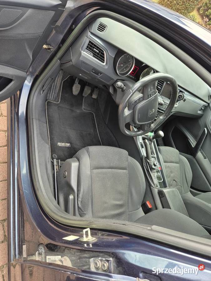 Peugeot 508 20 HDI 2013r 140 kombi granatowy 508 Niegowonice