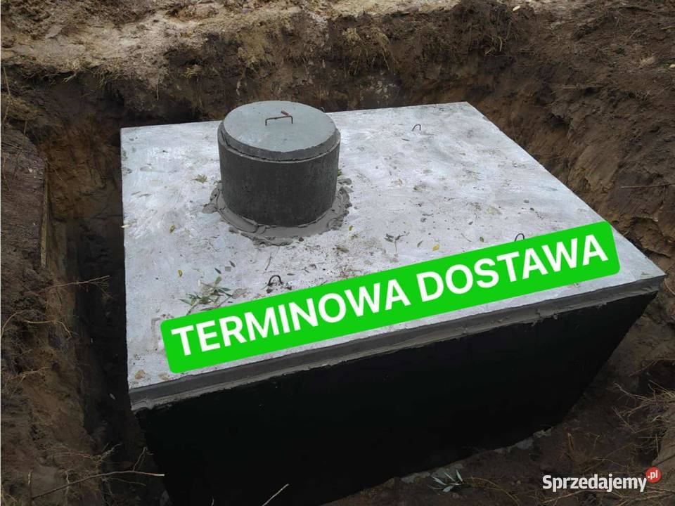 Szambo Betonowe 10m3 Zbiornik na Wodę Deszczową Siedlce