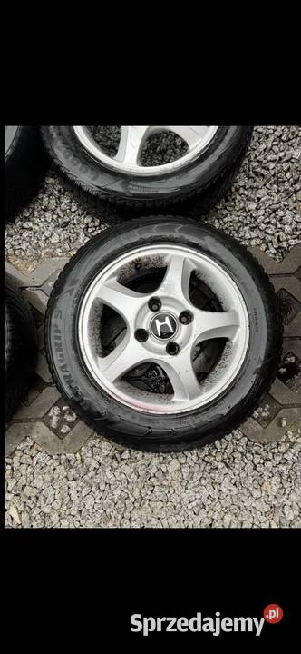 Felgi Honda 4x1143 opony 1856515 Civic Prelude Samochodowe lubelskie Krępiec sprzedam