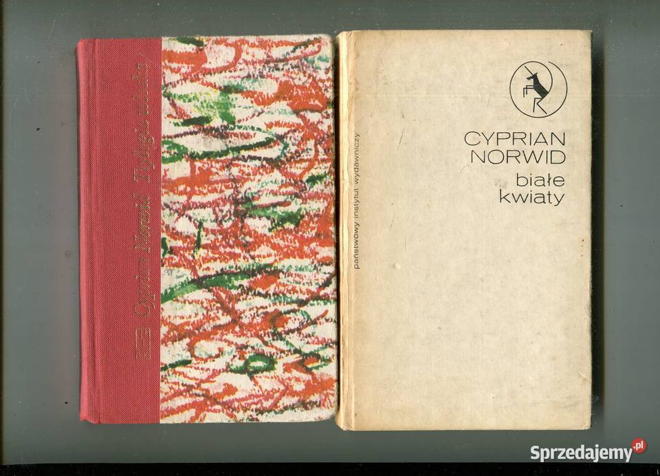 Białe kwiaty Trylogia włoska Cyprian Norwid Szczecin sprzedam