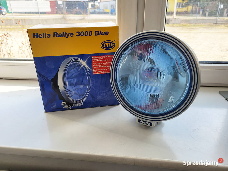 Halogen dalekosiężny HELLA RALLYE 3000 BLUE Stojadła