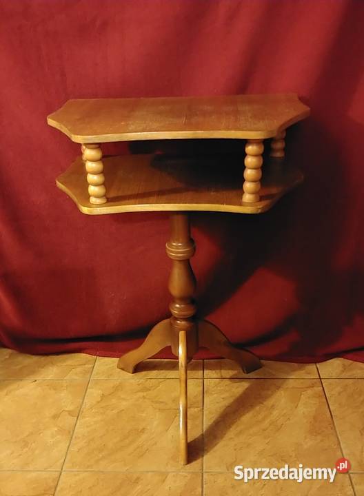 Stolik na lampkę kwiat