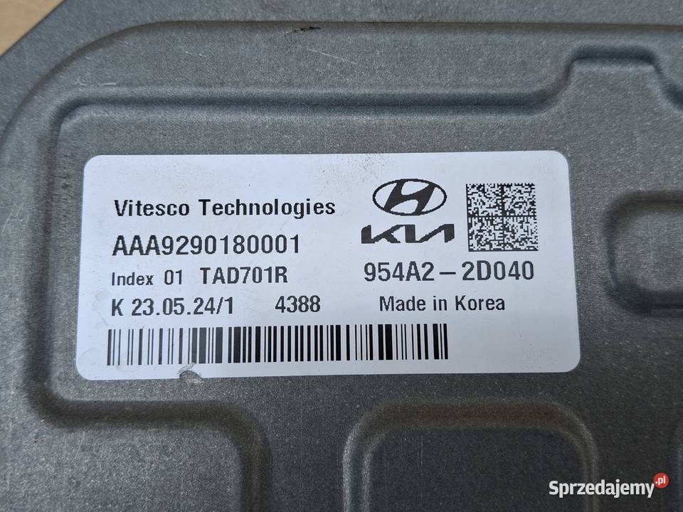 HYUNDAI KIA STEROWNIK MODUŁ WYSPRZĘGLIK SKRZYNI osobowe Bieleń