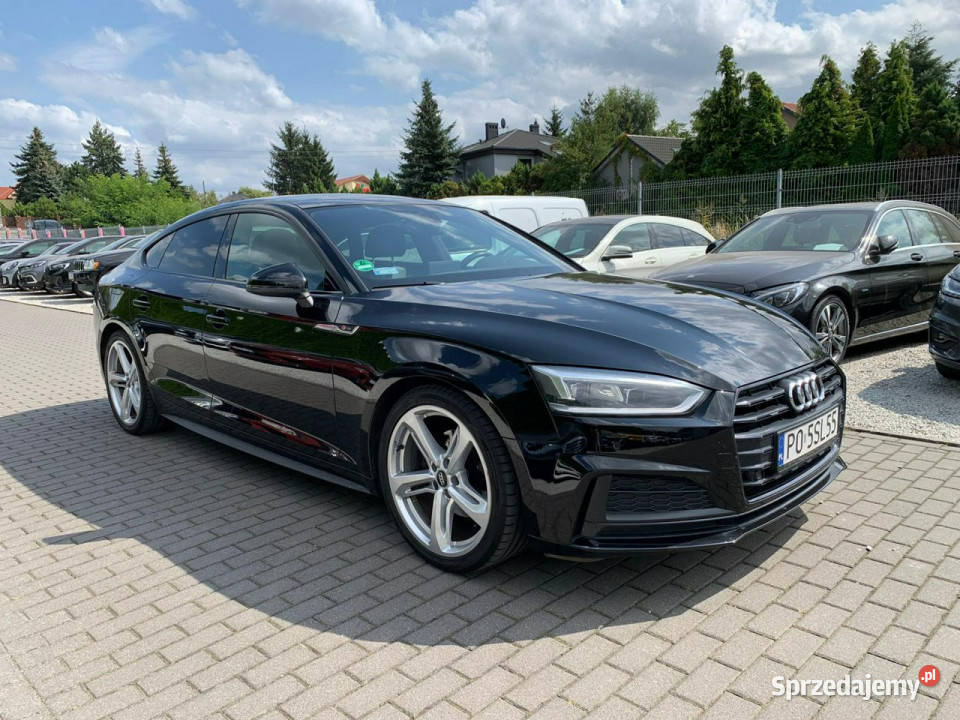 Audi A5 Sportback SLine Panorama FullLed F5 2016 czujnik parkowania Baranowo