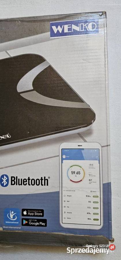 Inteligentna szklana waga łazienkowa z Kutno