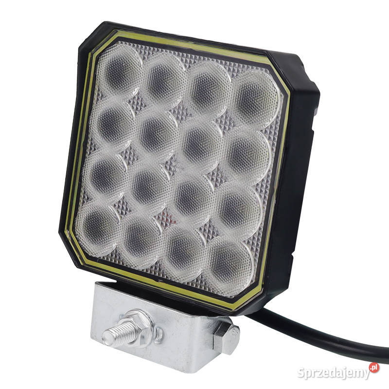LAMPA ROBOCZA LEDOWA PROSTOKĄTNA 16 LED ŻÓŁTA sprzedam