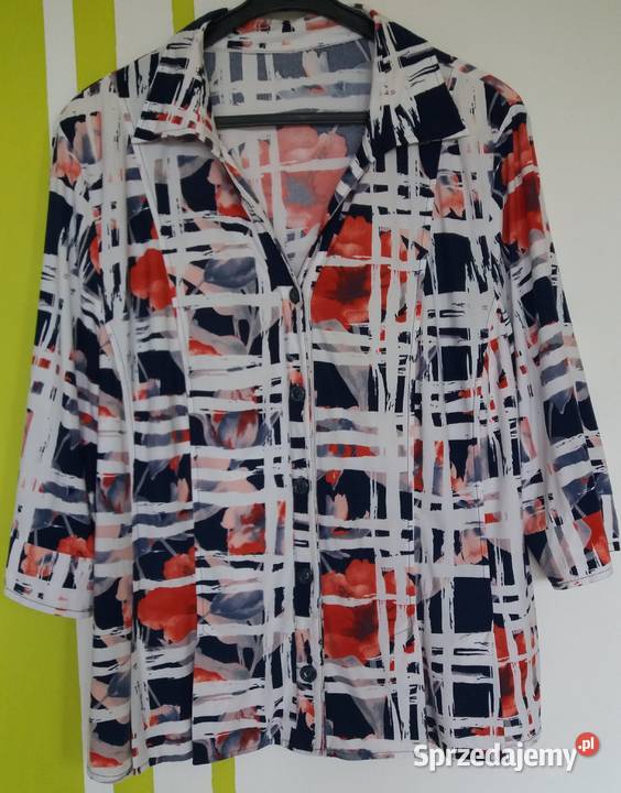 XXL52 Przemiła bawełniana bluzka Moda i Styl