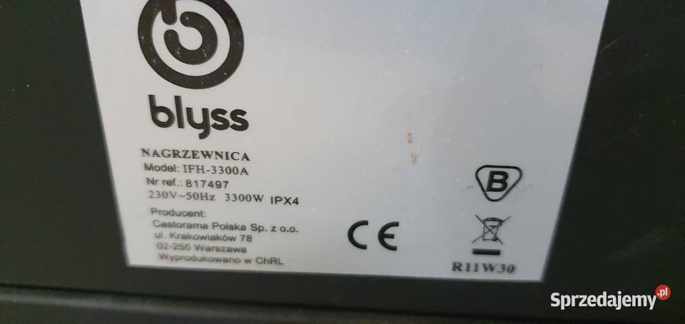 Nagrzewnica 33 kW łódzkie Łódź