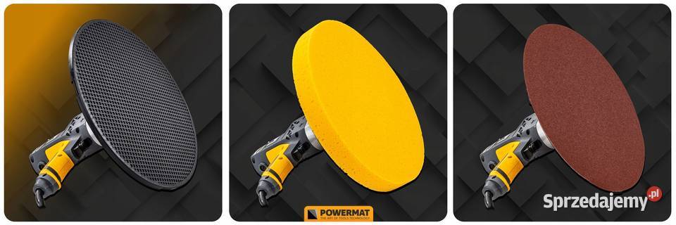 Zacieraczka tynków gładzi styropianu szlifierka