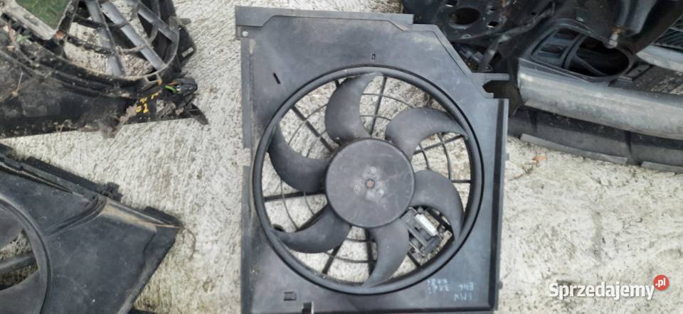 wentylator chłodnicy bmw e46 części 6904767 osobowe Siechnice
