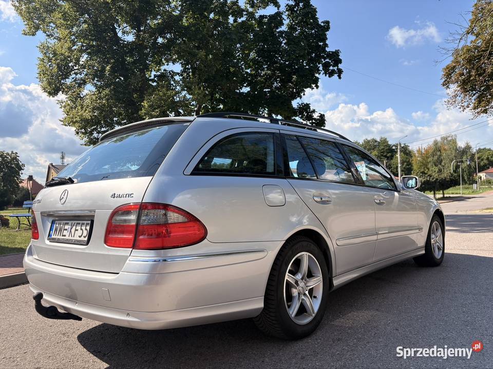 Sprzedam MercedesBenz E 320 CDI 4MATIC produkcji elektrycznie ustawiane fotele mazowieckie Ostrów Mazowiecka sprzedam