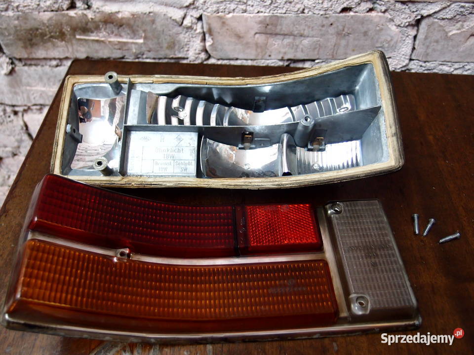 Lampa tylna Opel Rekord C 1968 Produkcja Germany Łódź