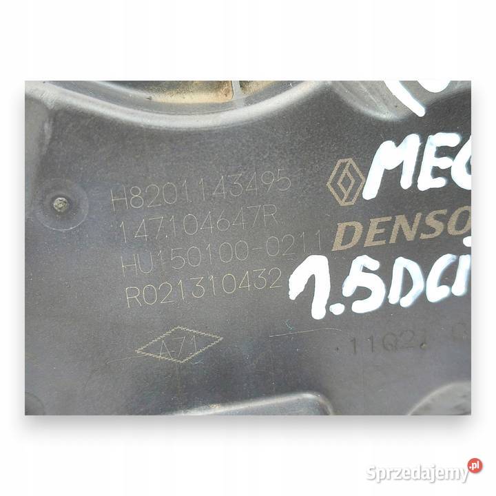 ZAWÓR EGR Renault Kadjar Megane Captur 15 DCI Chełm