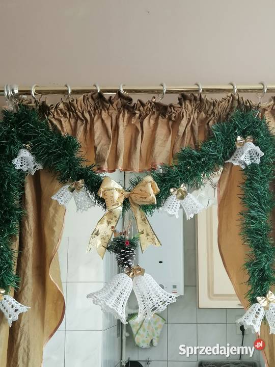 Girlanda świąteczna oświetlona z dzwoneczkami Katowice sprzedam