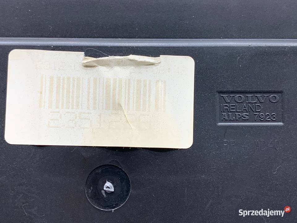 PANEL STEROWANIA NAWIEWU VOLVO S80 II 30795271