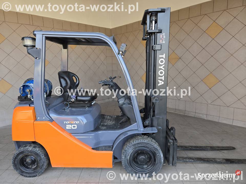Wózek Widłowy TOYOTA 8FGF20 3700 mm TOYOTA 8FG20 Mysłowice