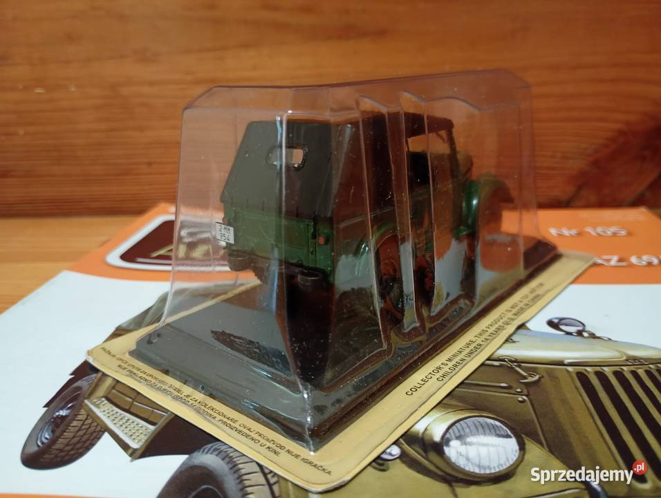 GAZ 69A GAZIK deagostini 143 kultowe auta PRL Warszawa sprzedam