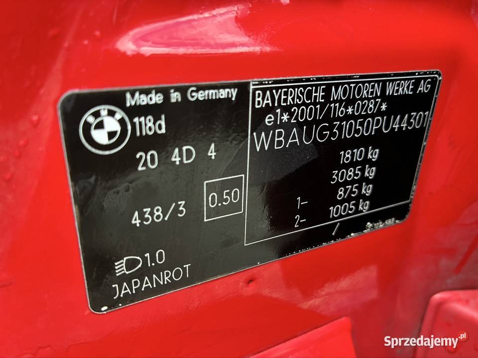 BMW 118D E87 Giżyce