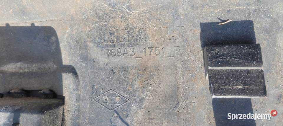 LISTWA BŁOTNIKA LEWY TYŁ DACIA SANDERO STEPWAY Ruda Śląska sprzedam