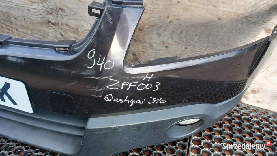 NISSAN QASHQAI J10 ZDERZAK PRZÓD GAB HALOGEN osobowe Zbierkowo